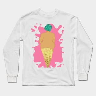 A Body Like Soft Serve Long Sleeve T-Shirt